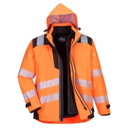 PORTWEST KURTKA ROBOCZA 3W1 PW365OBR POMARAŃCZOWA S