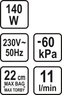 LUND PAKOWARKA PRÓŻNIOWA DO ŻYWNOŚCI 140W