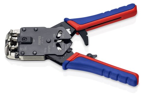 KNIPEX SZCZYPCE ZAGNIATAJĄCE DŹWIGNIOWE DO WTYKÓW RJ 10/11/12/45 KNIPEX SZCZYPCE ZAGNIATAJĄCE DŹWIGNIOWE DO WTYKÓW RJ 10/11/12/45