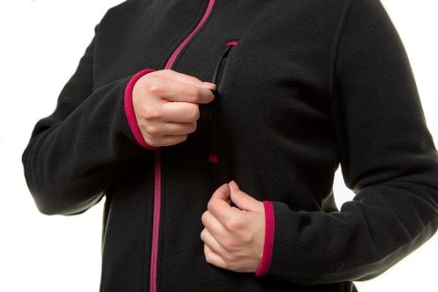 NEO BLUZA POLAROWA DAMSKA CZARNA, ROZMIAR XL NEO BLUZA POLAROWA DAMSKA CZARNA, ROZMIAR XL