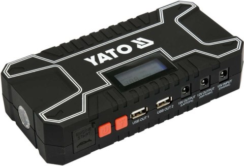 YATO POWER BANK 12000MAH Z WYŚWIETLACZEM LCD YATO POWER BANK 12000MAH Z WYŚWIETLACZEM LCD