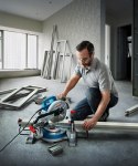BOSCH UKOŚNICA 1300W GCM 216 WSKAŹNIK LASEROWY