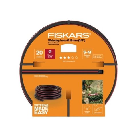 FISKARS WĄŻ OGRODOWY 19MM 3/4'' 20M-Q3 FISKARS WĄŻ OGRODOWY 19MM 3/4'' 20M-Q3