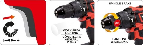 YATO WKRĘTARKA BEZSZCZOTKOWA 18V Z UDAREM YATO WKRĘTARKA BEZSZCZOTKOWA 18V Z UDAREM