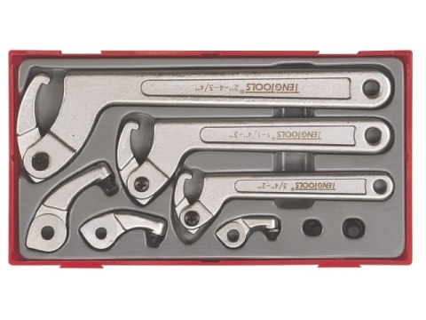 TENG TOOLS ZESTAW KLUCZY HAKOWYCH 8SZT TENG TOOLS ZESTAW KLUCZY HAKOWYCH 8SZT