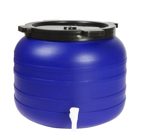 UN BECZKA PLASTIKOWA 100L OKRĄGŁA Z KRANIKIEM UN BECZKA PLASTIKOWA 100L OKRĄGŁA Z KRANIKIEM