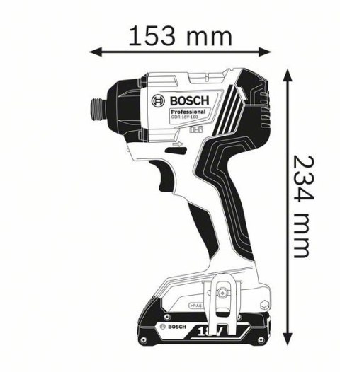 BOSCH KLUCZ UDAROWY AKUMULATOROWY GDR 180-LI 2*2.0 AH BOSCH KLUCZ UDAROWY AKUMULATOROWY GDR 180-LI 2*2.0 AH