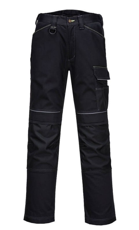 PORTWEST SPODNIE OCHRONNE DO PASA, CZARNE, BOJÓWKI PW304BKR,R.42-EU58