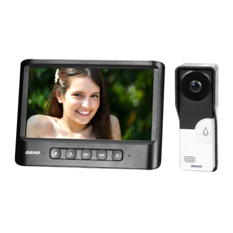ORNO WIDEODOMOFON BEZSŁUCHAWKOWY LCD 7' CZARNY IMAGO ORNO WIDEODOMOFON BEZSŁUCHAWKOWY LCD 7' CZARNY IMAGO