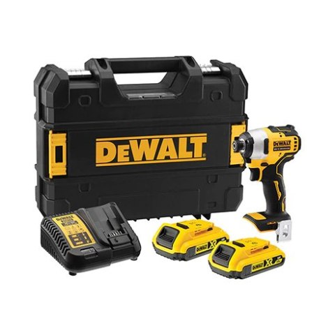 DEWALT ZAKRĘTARKA UDAROWA AKUMULATOROWA 18V 2*2.0AH DEWALT ZAKRĘTARKA UDAROWA AKUMULATOROWA 18V 2*2.0AH