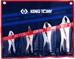 KING TONY ZESTAW SZCZYPIEC ZACISKOWYCH MORSE'A, 4SZT. ETUI