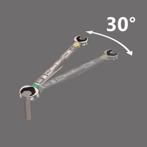 WERA KLUCZ PŁASKI DWUSTRONNY JOKER 20X22MM WERA KLUCZ PŁASKI DWUSTRONNY JOKER 20X22MM