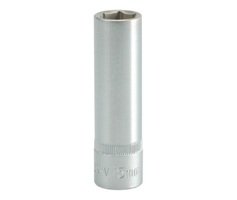 YATO NASADKA DŁUGA 6-KĄTNA CHROMOWANA 1/2'' 15MM YATO NASADKA DŁUGA 6-KĄTNA CHROMOWANA 1/2'' 15MM