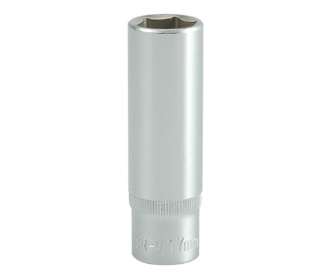 YATO NASADKA DŁUGA 6-KĄTNA CHROMOWANA 1/2'' 17MM YATO NASADKA DŁUGA 6-KĄTNA CHROMOWANA 1/2'' 17MM