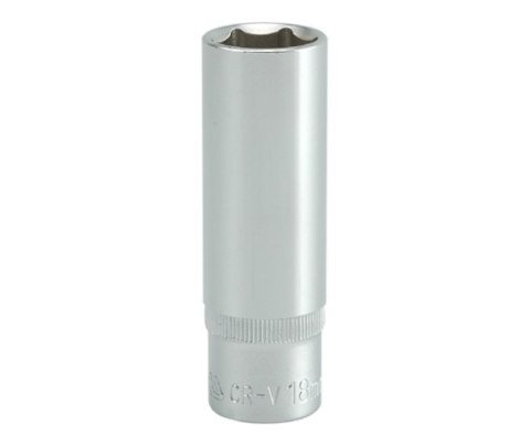 YATO NASADKA DŁUGA 6-KĄTNA CHROMOWANA 1/2'' 18MM YATO NASADKA DŁUGA 6-KĄTNA CHROMOWANA 1/2'' 18MM