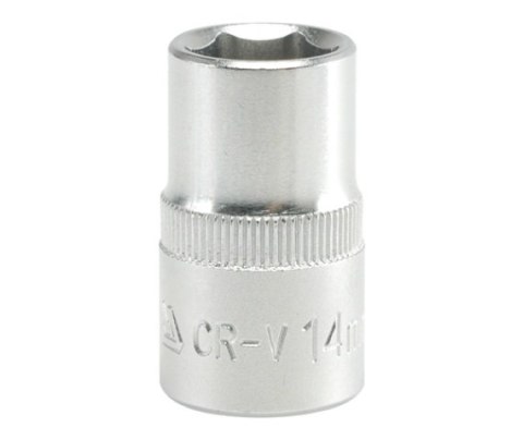 YATO NASADKA KRÓTKA 6-KĄTNA CHROMOWANA 1/2'' 14MM YATO NASADKA KRÓTKA 6-KĄTNA CHROMOWANA 1/2'' 14MM