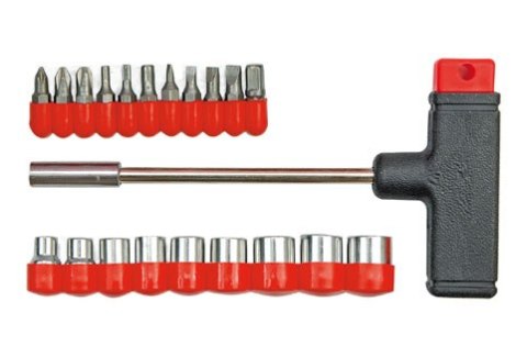 TOYA WKRĘTAK T-GRYF + 20 KOŃCÓWEK 65100 TOYA WKRĘTAK T-GRYF + 20 KOŃCÓWEK 65100