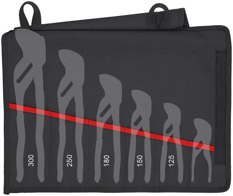 KNIPEX ETUI ZWIJANE NA KLUCZE, 5 PRZEGRÓDEK KNIPEX ETUI ZWIJANE NA KLUCZE, 5 PRZEGRÓDEK