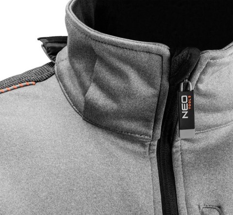 NEO KURTKA SOFTSHELL Z KAPTUREM ODPINANYM, ROZMIAR M NEO KURTKA SOFTSHELL Z KAPTUREM ODPINANYM, ROZMIAR M