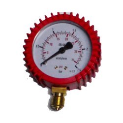 UN MANOMETR ACETYLEN 0-2.5 1/4''