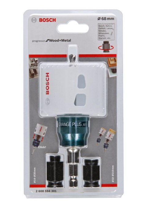 BOSCH PIŁA OTWORNICA PROGRESSOR STARTER KIT 68MM BOSCH PIŁA OTWORNICA PROGRESSOR STARTER KIT 68MM