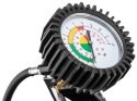 NEO PISTOLET DO POMPOWANIA Z MANOMETREM O 63MM,DŁUGA KOŃCÓWKA