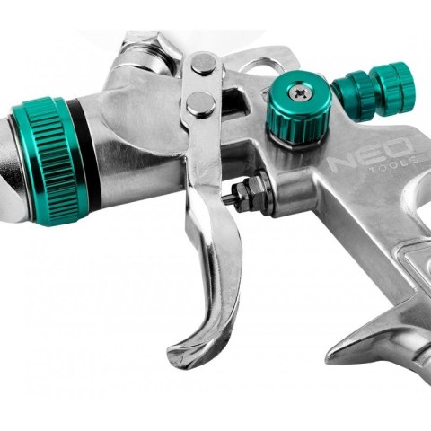 NEO PISTOLET LAKIERNICZY GÓRNY ZBIORNIK 0.6L. DYSZA 1.4MM NEO PISTOLET LAKIERNICZY GÓRNY ZBIORNIK 0.6L. DYSZA 1.4MM