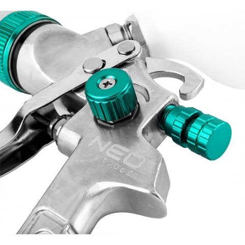 NEO PISTOLET LAKIERNICZY GÓRNY ZBIORNIK 0.6L. DYSZA 1.4MM NEO PISTOLET LAKIERNICZY GÓRNY ZBIORNIK 0.6L. DYSZA 1.4MM