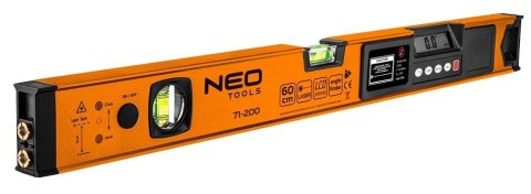 NEO POZIOMICA Z WYŚWIETLACZEM ELEKTRONICZNYM 60CM. NEO POZIOMICA Z WYŚWIETLACZEM ELEKTRONICZNYM 60CM.