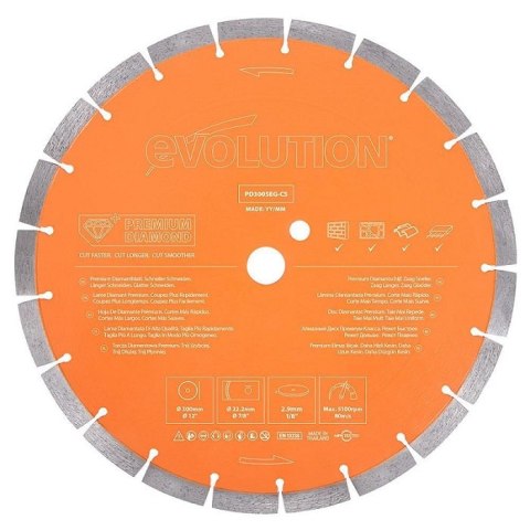 EVOLUTION PRZECINARKA DO BETONU EVOLUTION R300DCT + PD300SEG-CS EVOLUTION PRZECINARKA DO BETONU EVOLUTION R300DCT + PD300SEG-CS
