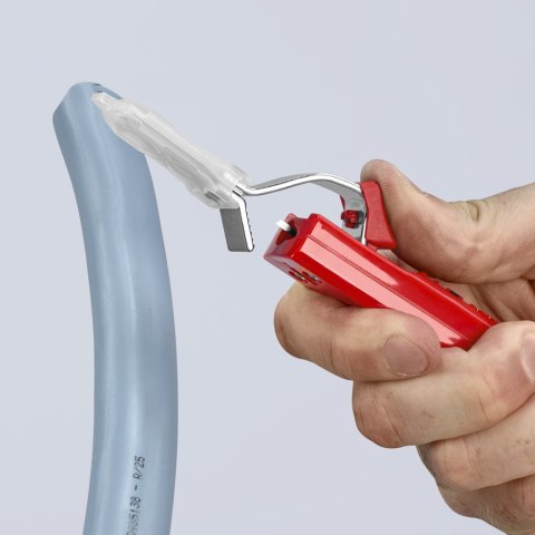KNIPEX PRZYRZĄD DO ŚCIĄGANIA ZEWNĘTRZNEJ IZOLACJI 8.0-28.0MM 165MM KNIPEX PRZYRZĄD DO ŚCIĄGANIA ZEWNĘTRZNEJ IZOLACJI 8.0-28.0MM 165MM