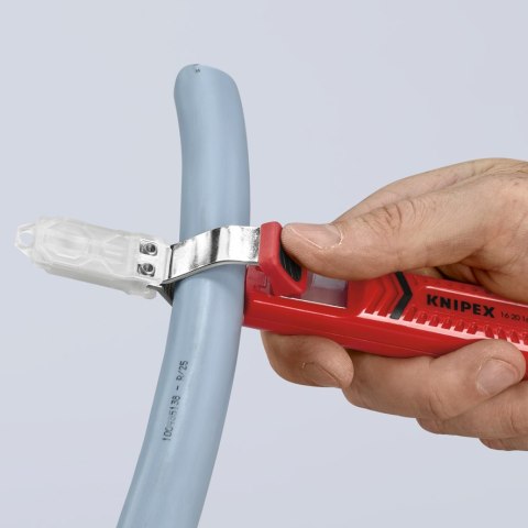 KNIPEX PRZYRZĄD DO ŚCIĄGANIA ZEWNĘTRZNEJ IZOLACJI 8.0-28.0MM 165MM KNIPEX PRZYRZĄD DO ŚCIĄGANIA ZEWNĘTRZNEJ IZOLACJI 8.0-28.0MM 165MM