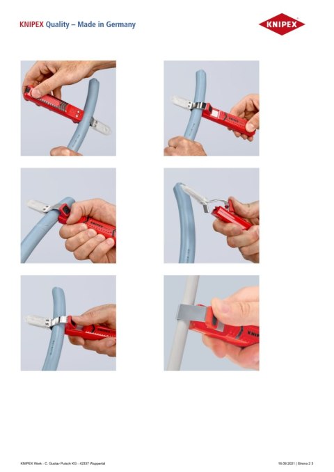KNIPEX PRZYRZĄD DO ŚCIĄGANIA ZEWNĘTRZNEJ IZOLACJI 8.0-28.0MM 165MM KNIPEX PRZYRZĄD DO ŚCIĄGANIA ZEWNĘTRZNEJ IZOLACJI 8.0-28.0MM 165MM