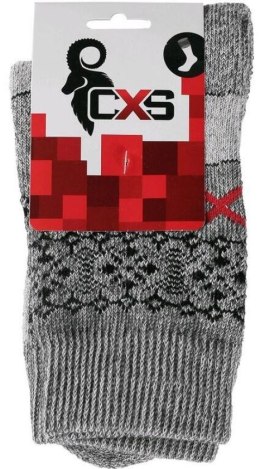 CXS SKARPETY CXS SKI SZARE ROZMIAR 41-42