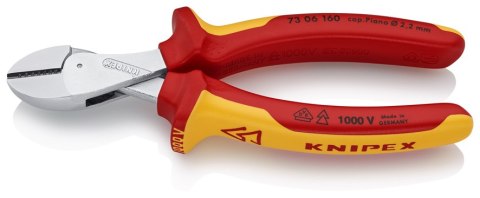 KNIPEX SZCZYPCE TNĄCE BOCZNE X-CUT 160MM,WYSOKIE PRZEŁOŻENIE DŹWIGN KNIPEX SZCZYPCE TNĄCE BOCZNE X-CUT 160MM,WYSOKIE PRZEŁOŻENIE DŹWIGN