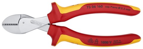 KNIPEX SZCZYPCE TNĄCE BOCZNE X-CUT 160MM,WYSOKIE PRZEŁOŻENIE DŹWIGN KNIPEX SZCZYPCE TNĄCE BOCZNE X-CUT 160MM,WYSOKIE PRZEŁOŻENIE DŹWIGN