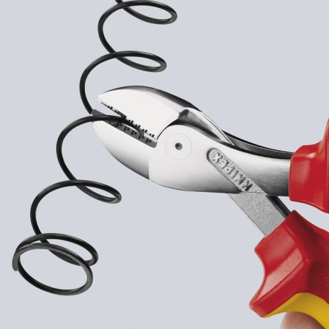 KNIPEX SZCZYPCE TNĄCE BOCZNE X-CUT 160MM,WYSOKIE PRZEŁOŻENIE DŹWIGN KNIPEX SZCZYPCE TNĄCE BOCZNE X-CUT 160MM,WYSOKIE PRZEŁOŻENIE DŹWIGN