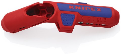 KNIPEX UNIWERSALNE NARZĘDZIE DO ŚCIĄGANIA IZOLACJI DLA LEWORĘCZNYCH KNIPEX UNIWERSALNE NARZĘDZIE DO ŚCIĄGANIA IZOLACJI DLA LEWORĘCZNYCH