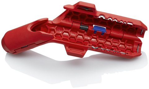 KNIPEX UNIWERSALNE NARZĘDZIE DO ŚCIĄGANIA IZOLACJI DLA LEWORĘCZNYCH KNIPEX UNIWERSALNE NARZĘDZIE DO ŚCIĄGANIA IZOLACJI DLA LEWORĘCZNYCH