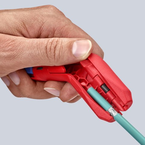 KNIPEX UNIWERSALNE NARZĘDZIE DO ŚCIĄGANIA IZOLACJI DLA LEWORĘCZNYCH KNIPEX UNIWERSALNE NARZĘDZIE DO ŚCIĄGANIA IZOLACJI DLA LEWORĘCZNYCH
