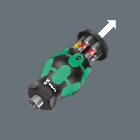 WERA WKRĘTAK KRAFTFORM KOMPAKT STUBBY Z 6 BITAMI WERA WKRĘTAK KRAFTFORM KOMPAKT STUBBY Z 6 BITAMI