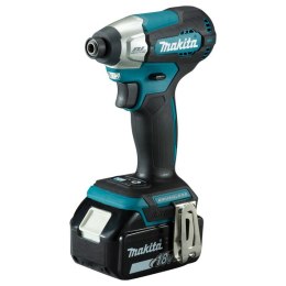 MAKITA ZAKRĘTARKA UDAROWA AKUMULATOROWA 1/4'' 140NM 18V 2*3.0AH