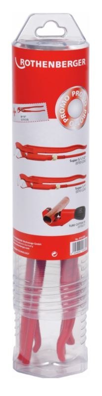 ROTHENBERGER ZESTAW KLUCZY Z OBCINAKIEM 1/2'',3/4'',1''
