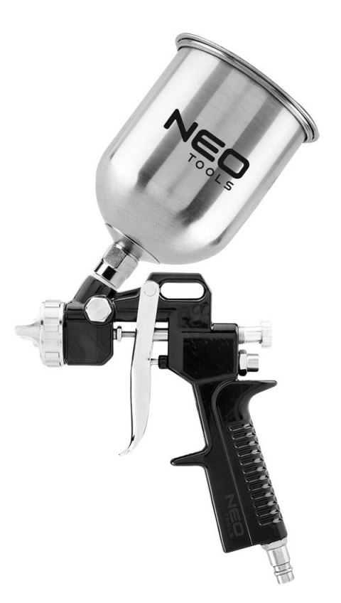 NEO ZESTAW LAKIERNICZY PISTOLET NATRYSKOWY GÓRNY ZBIORNIK 5SZT. NEO ZESTAW LAKIERNICZY PISTOLET NATRYSKOWY GÓRNY ZBIORNIK 5SZT.