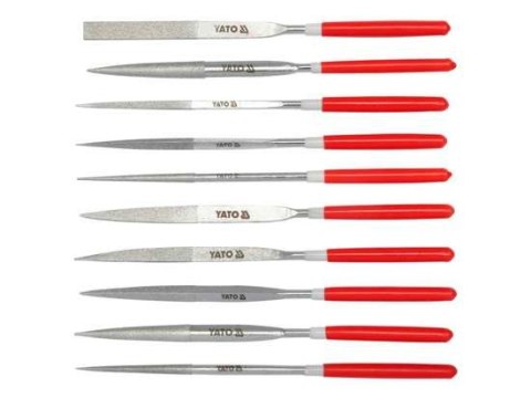YATO ZESTAW PILNIKÓW IGLAKÓW DIAMENTOWYCH 4X160X50 MM YATO ZESTAW PILNIKÓW IGLAKÓW DIAMENTOWYCH 4X160X50 MM