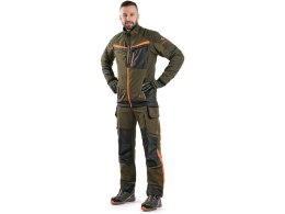 CXS BLUZA/KURTKA CXS NAOS ZIELONO-POMARAŃCZOWA ROZMIAR 54