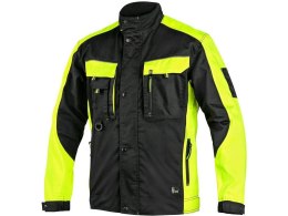 CXS BLUZA/KURTKA CXS SIRIUS BRIGHTON CZARNO-ŻÓŁTA ROZM.54