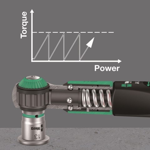 WERA KLUCZ DYNAMOMETRYCZNY SAFE-TORQUE A1 ,1/4',2-12NM,10CZ WERA KLUCZ DYNAMOMETRYCZNY SAFE-TORQUE A1 ,1/4',2-12NM,10CZ