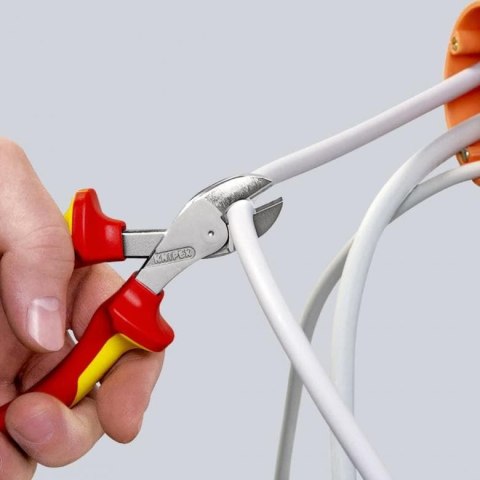 KNIPEX KOMPAKTOWE SZCZYPCE TNĄCE BOCZNE X-CUT 160MM KNIPEX KOMPAKTOWE SZCZYPCE TNĄCE BOCZNE X-CUT 160MM