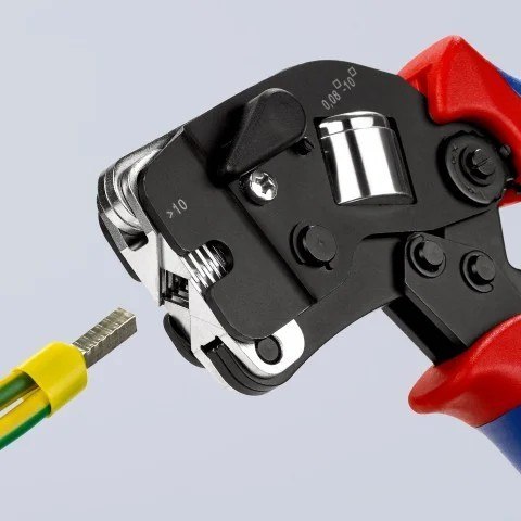KNIPEX SAMONASTAWNE SZCZYPCE DO ZAGNIATANIA TULEJEK 190MM KNIPEX SAMONASTAWNE SZCZYPCE DO ZAGNIATANIA TULEJEK 190MM